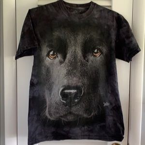 The Mountain Black Lab T shirt Medium